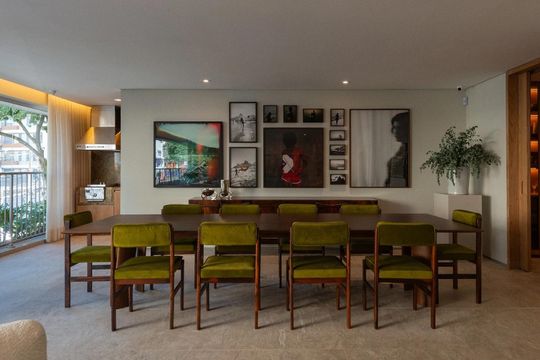 Área externa de apartamento à venda com 4 quartos, 588m² em Paraíso, São Paulo