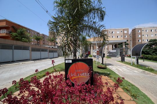 Fachada de apartamento para alugar com 2 quartos, 60m² em Jardim Vera Cruz, Sorocaba