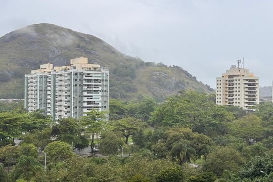 Varanda - Vista de apartamento para alugar com 3 quartos, 97m² em Recreio dos Bandeirantes, Rio de Janeiro
