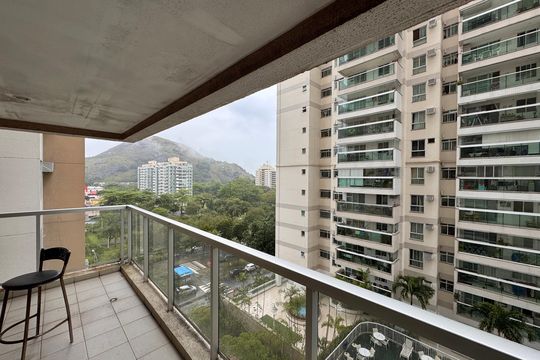 Varanda de apartamento para alugar com 3 quartos, 97m² em Recreio dos Bandeirantes, Rio de Janeiro