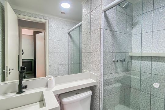 Banheiro  de apartamento para alugar com 2 quartos, 38m² em Cidade Patriarca, São Paulo
