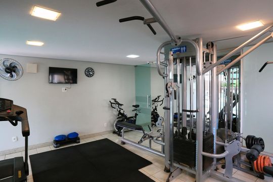 Área comum - Academia de apartamento para alugar com 2 quartos, 64m² em Funcionários, Belo Horizonte