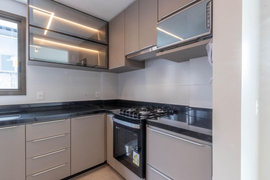 Cozinha de apartamento à venda com 3 quartos, 83m² em Anchieta, Belo Horizonte