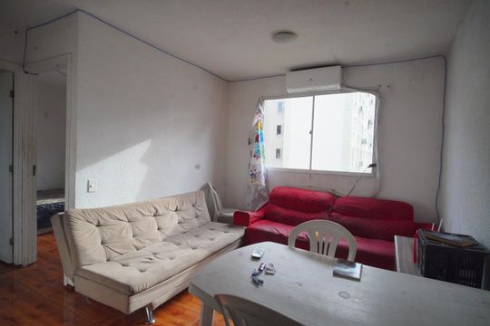 Sala de apartamento para alugar com 2 quartos, 48m² em Santos Dumont, São Leopoldo