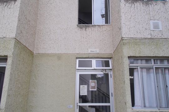 fachada do bloco de apartamento para alugar com 2 quartos, 48m² em Santos Dumont, São Leopoldo