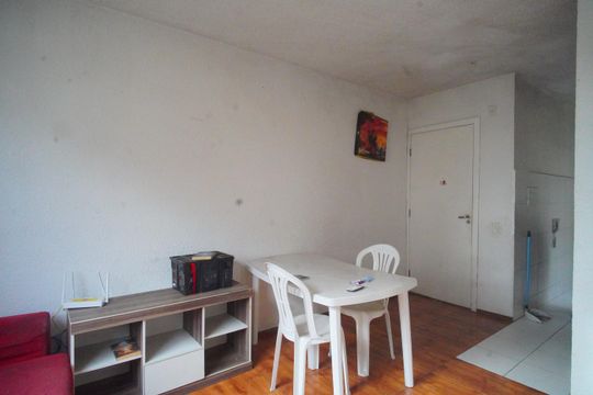 sala de apartamento para alugar com 2 quartos, 48m² em Santos Dumont, São Leopoldo