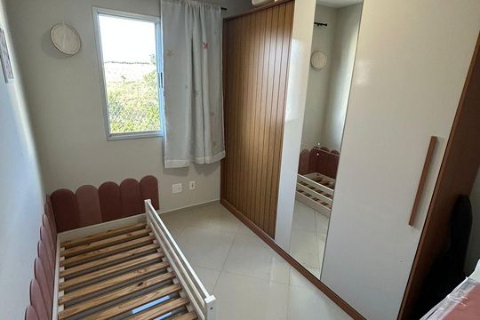Quarto de apartamento à venda com 2 quartos, 49m² em Jardim Myrian Moreira da Costa, Campinas