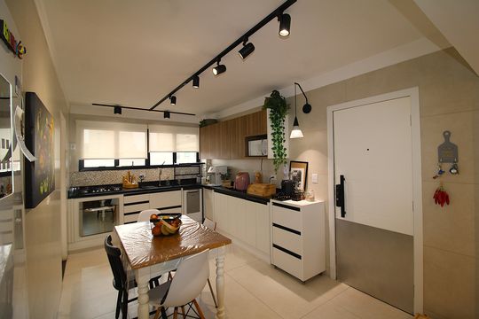 Cozinha de apartamento à venda com 3 quartos, 129m² em Água Fria, São Paulo