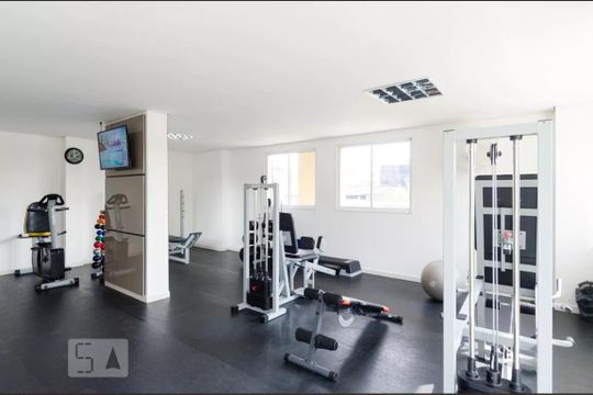 Área comum - Academia de apartamento para alugar com 2 quartos, 54m² em Assunção, São Bernardo do Campo