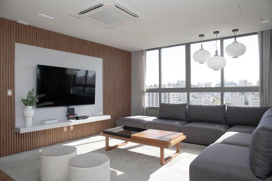 Área Comum - Lounge de kitnet/studio para alugar com 1 quarto, 25m² em Farroupilha, Porto Alegre