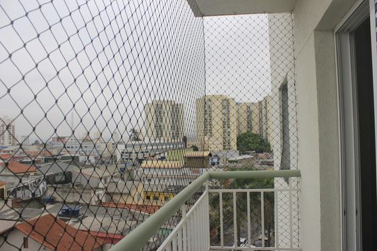 Varanda da suíte de apartamento para alugar com 3 quartos, 76m² em Picanço, Guarulhos