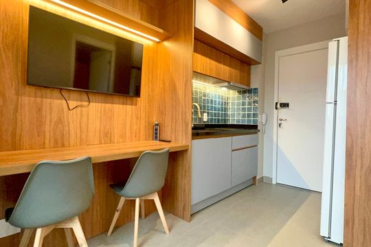 Apartamento para alugar com 1 quarto, 25m² em Pinheiros, São Paulo