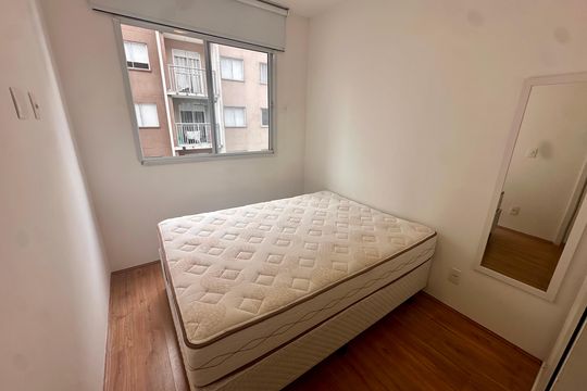Quarto de apartamento à venda com 1 quarto, 28m² em Chácara Santo Antônio, São Paulo