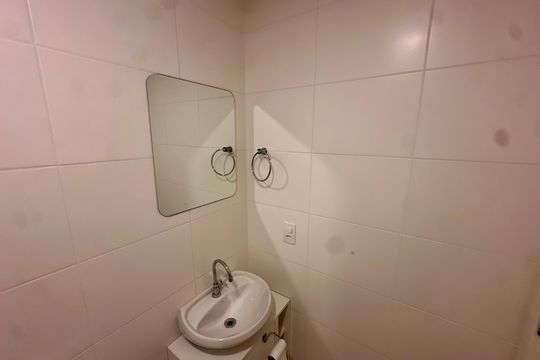 Banheiro de apartamento à venda com 1 quarto, 28m² em Chácara Santo Antônio, São Paulo