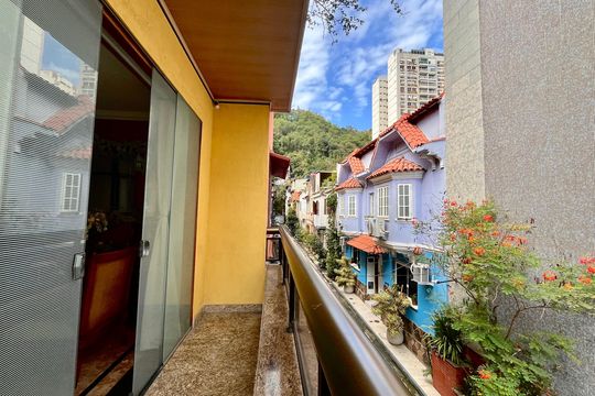 Varanda de casa para alugar com 1 quarto, 21m² em Copacabana, Rio de Janeiro