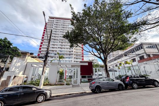 Fachada de apartamento para alugar com 2 quartos, 58m² em Liberdade, São Paulo