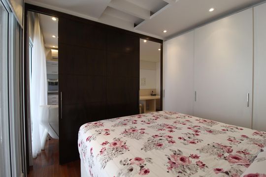 Quarto de apartamento para alugar com 1 quarto, 47m² em Moema, São Paulo