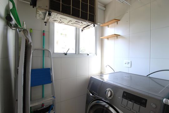 Cozinha e Área de Serviço de apartamento para alugar com 1 quarto, 47m² em Moema, São Paulo