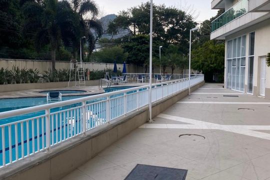 Área externa de apartamento à venda com 2 quartos, 69m² em Camorim, Rio de Janeiro