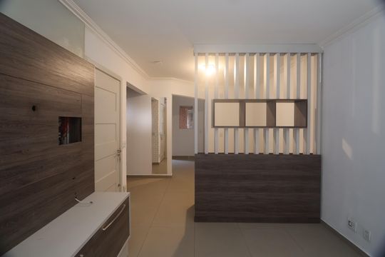 Sala de casa de condomínio para alugar com 3 quartos, 91m² em Centro, Canoas
