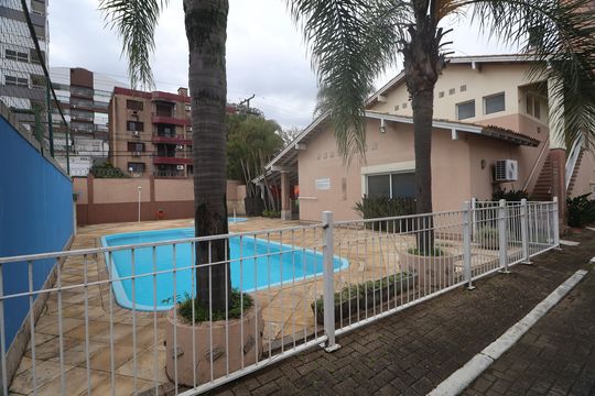 Área comum - Piscina de casa de condomínio para alugar com 3 quartos, 91m² em Centro, Canoas