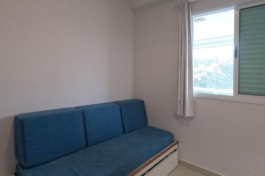 Quarto 2 de apartamento para alugar com 2 quartos, 77m² em José Menino, Santos