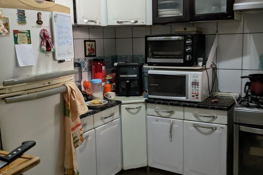 Cozinha de kitnet/studio para alugar com 1 quarto, 30m² em Cidade Nova, Salvador