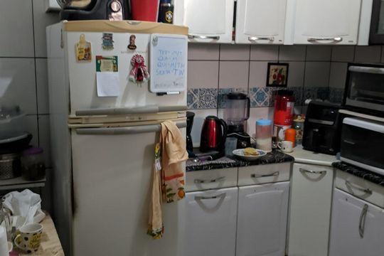 Cozinha de kitnet/studio para alugar com 1 quarto, 30m² em Cidade Nova, Salvador