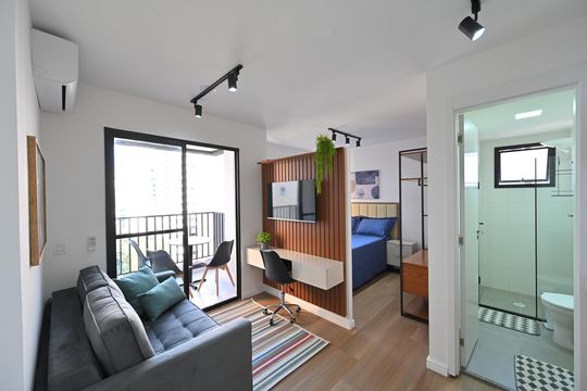 Apartamento para alugar com 1 quarto, 28m² em Vila Clementino, São Paulo