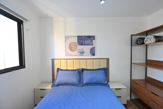 Quarto de apartamento para alugar com 1 quarto, 28m² em Vila Clementino, São Paulo
