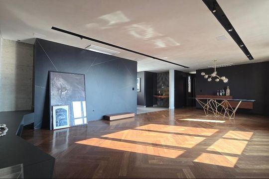 Sala de apartamento à venda com 2 quartos, 135m² em Campestre, Santo André