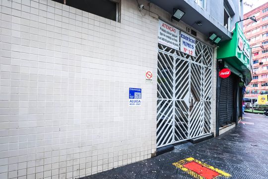Fachada de kitnet/studio para alugar com 1 quarto, 25m² em Sé, São Paulo