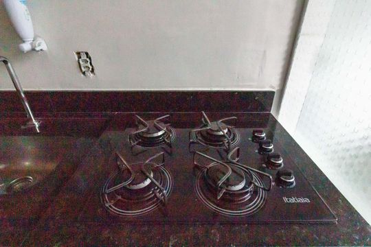 Cozinha de apartamento para alugar com 2 quartos, 44m² em Centro, Guarulhos