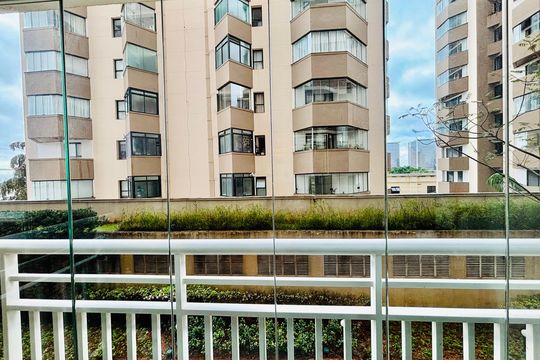 Vista da Sala de apartamento para alugar com 2 quartos, 63m² em Alphaville Industrial, Barueri
