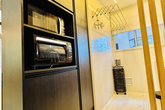 Cozinha de apartamento para alugar com 2 quartos, 63m² em Alphaville Industrial, Barueri