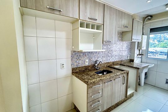 Cozinha de apartamento para alugar com 3 quartos, 62m² em Jardim Bela Vista, Guarulhos