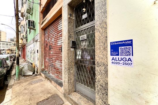 Placa de apartamento para alugar com 1 quarto, 47m² em Centro, Rio de Janeiro