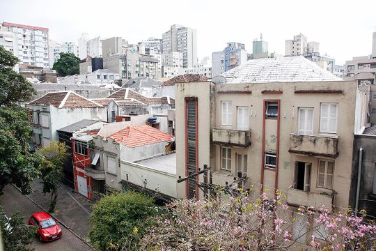 Quarto Vista de apartamento à venda com 1 quarto, 50m² em Cidade Baixa, Porto Alegre