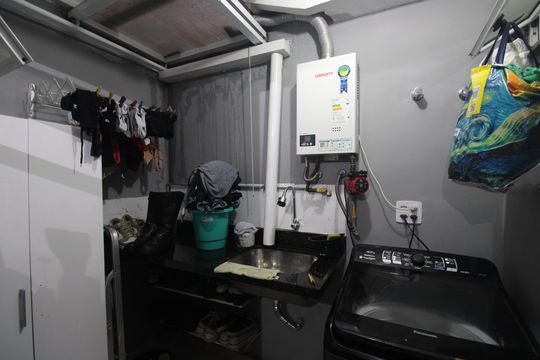 Área de serviço de casa de condomínio para alugar com 3 quartos, 95m² em Jacarepaguá, Rio de Janeiro