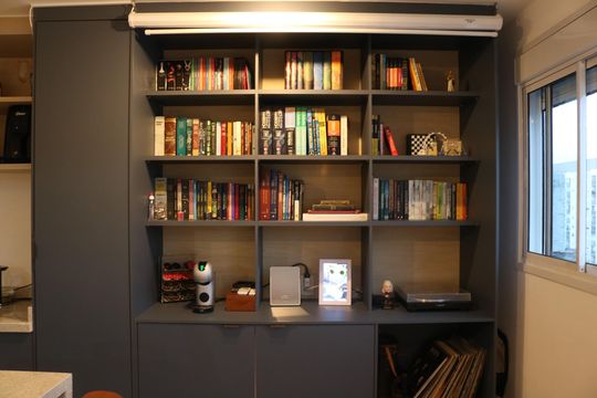 Sala de apartamento para alugar com 1 quarto, 34m² em Lapa de Baixo, São Paulo
