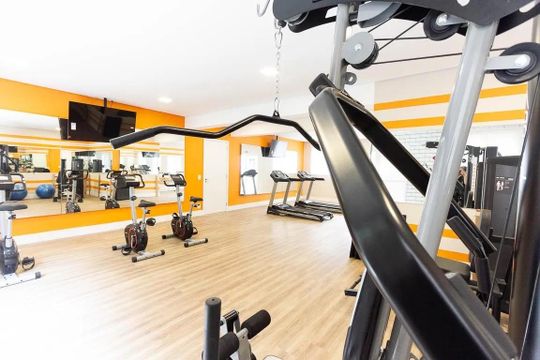 Área comum - Academia de apartamento para alugar com 1 quarto, 34m² em Lapa de Baixo, São Paulo