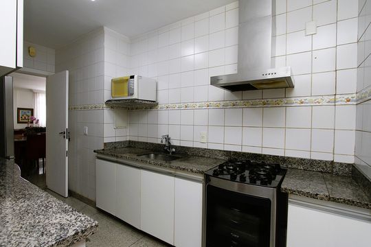 Cozinha de apartamento à venda com 3 quartos, 135m² em Nova Granada, Belo Horizonte