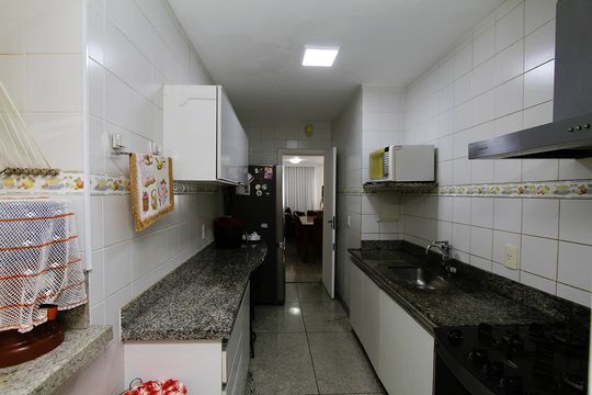 Cozinha de apartamento à venda com 3 quartos, 135m² em Nova Granada, Belo Horizonte