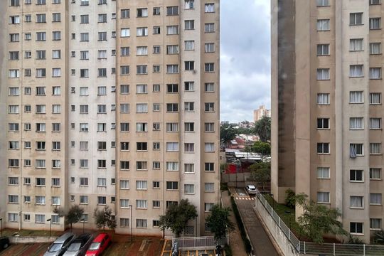 Quarto 1 - suíte 1 Vista de apartamento à venda com 1 quarto, 28m² em Jardim Prudência, São Paulo