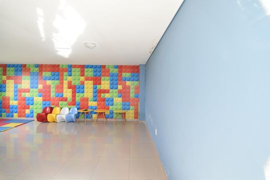 Área comum - Brinquedoteca de apartamento para alugar com 2 quartos, 44m² em Santa Cândida, Curitiba