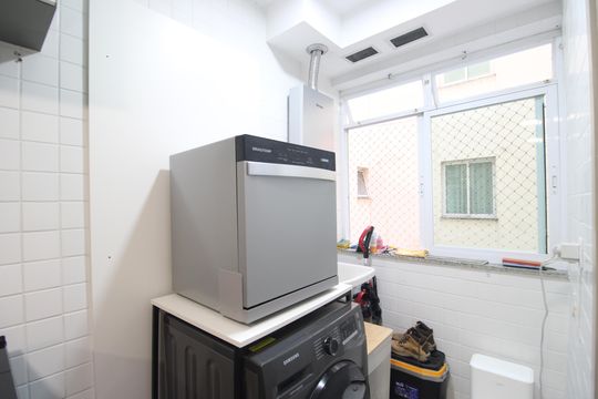 Área de serviço de apartamento à venda com 3 quartos, 91m² em Freguesia (jacarepaguá), Rio de Janeiro