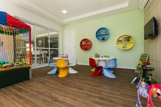 Área externa de apartamento para alugar com 1 quarto, 57m² em Jardim Sumare, Ribeirão Preto