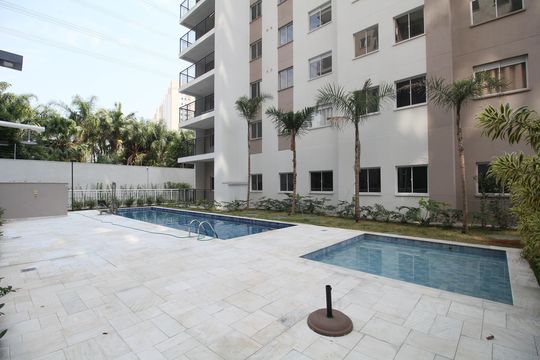 Área comum - Piscina de apartamento para alugar com 2 quartos, 44m² em Vila Andrade, São Paulo