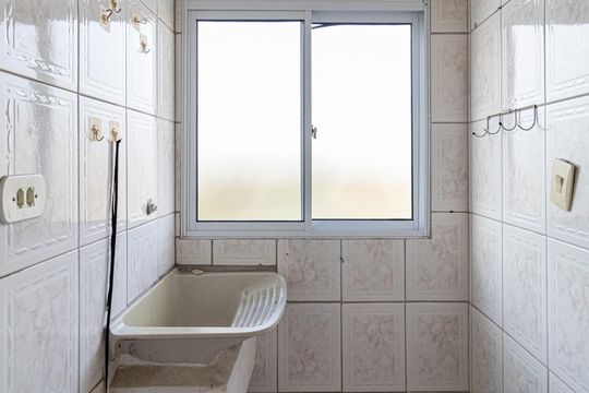 Cozinha e Área de Serviço de apartamento para alugar com 2 quartos, 55m² em Jardim Campos, São Paulo
