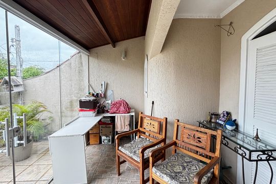 Suite Varanda de casa à venda com 4 quartos, 223m² em Jardim Rina, Santo André